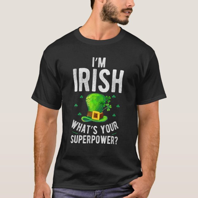 Lustigt St. Patrick's Day Down for Shenanigans Cla T Shirt (Framsida)