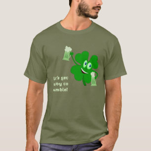 Lustigt St patricks day Shamrock Shirt Tee
