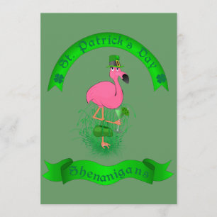 Lustigt St. Patrick's Day Shenanigans-inbjudan Inbjudningar