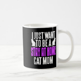 Lustigt stanna hemma Mamma Humor i Djurälskare Kaffemugg