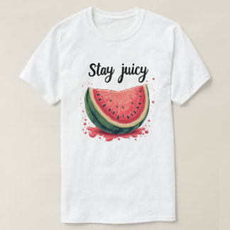 Lustigt "Stanna Juicy" Watermelon Summer T Shirt