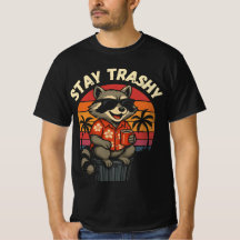 Lustigt Stanna Trashy Sunset Raccoon