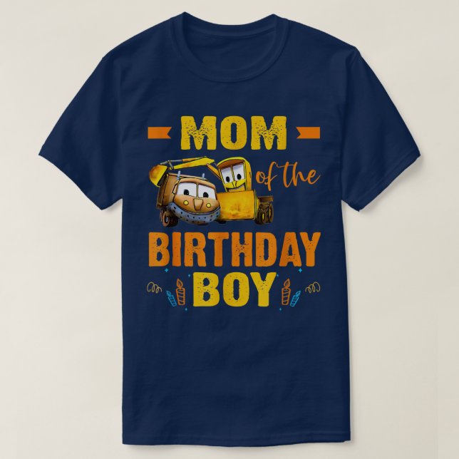 Lustigt Stinky Dirty som är Mamma i födelsedagspoj T Shirt (Design framsida)