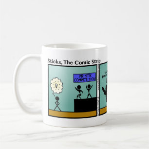 Lustigt, Stix Competition Stickman Mugg - 018