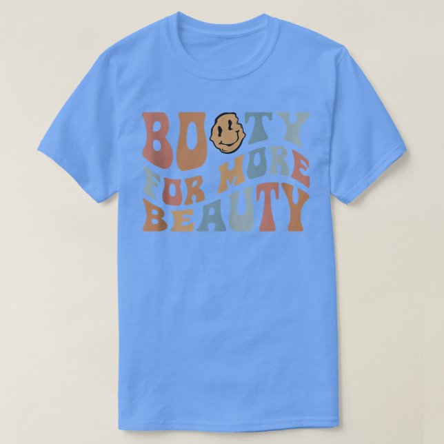 Lustigt stor kvadratisk Booty för mer skönhet - es T Shirt (Design framsida)