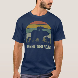 Lustigt storebror Bear Shirts, 3 Kid Unge Bro T Shirt