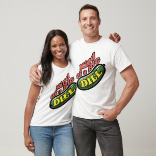 Lustigt stort dill-mejsel t shirt