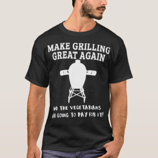 Lustigt stort Grönt Bbq Pit Egg Smoker Pitmaster G T Shirt