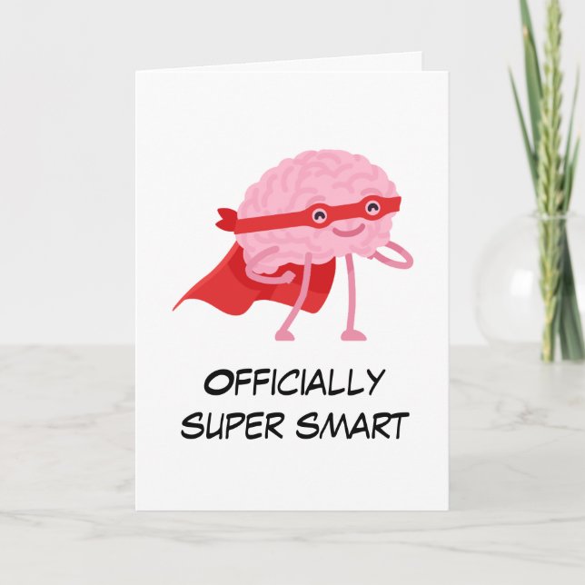 lustigt studenten-kort kort (Framsida)