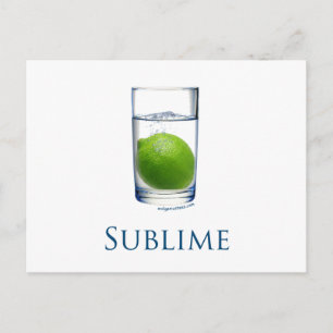 Lustigt Sublime Vykort