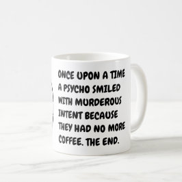Lustigt Superskoj morgon kaffepsykope Kaffemugg