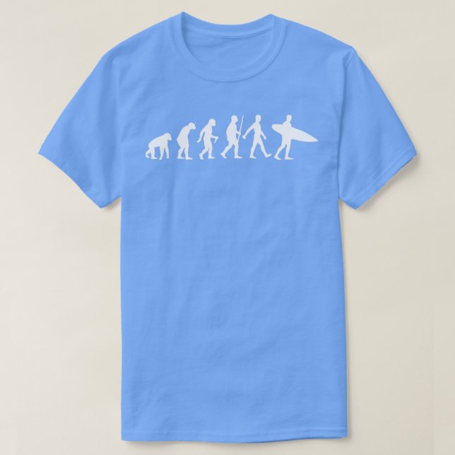 Lustigt surfande design För manar kvinnor Surfboar T Shirt (Design framsida)