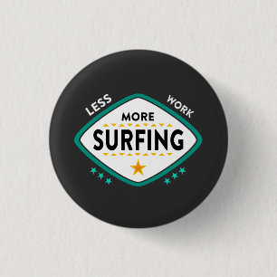 Lustigt surfing-citat knapp