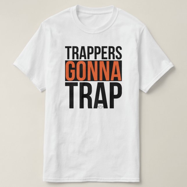 Lustigt svällande för manar t shirt (Design framsida)