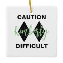 Lustigt svår Dubbla, svart romb