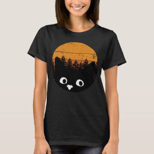 Lustigt svart Vintage - kundreskonstruktion T Shirt