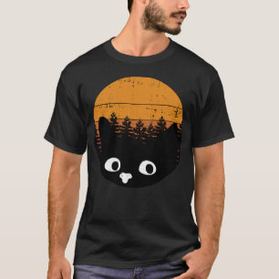 Lustigt svart Vintage - kundreskonstruktion T Shirt