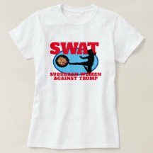 Lustigt "SWAT: Förortskurs mot trumpeter" T-Shirt