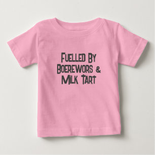 Lustigt sydafrikanskt bränsle av Boerwors T Shirt