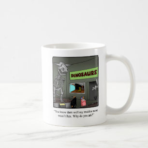 Lustigt "T-Rex" Giftermål Humor Mugg Gift