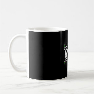 Lustigt T REX-jul Kaffemugg