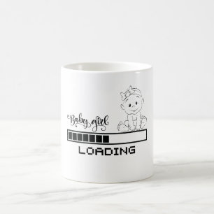 Lustigt T-shirt Infant Gravid Child Mor Kaffemugg