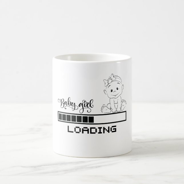 Lustigt T-shirt Infant Gravid Child Mor Kaffemugg (Center)