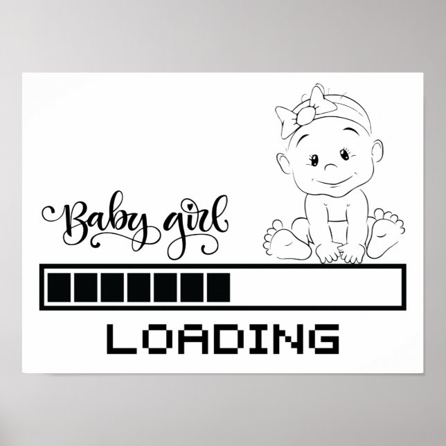 Lustigt T-shirt Infant Gravid Child Mor Poster (Framsidan)