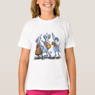 Lustigt T-Shirt med musical Mouse Band