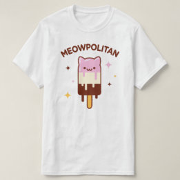 Lustigt T-shirt - MEOWPOLITAN