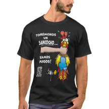 Lustigt T-shirt om colombias Sancocho