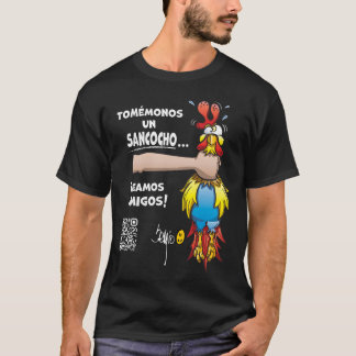 Lustigt T-shirt om colombias Sancocho