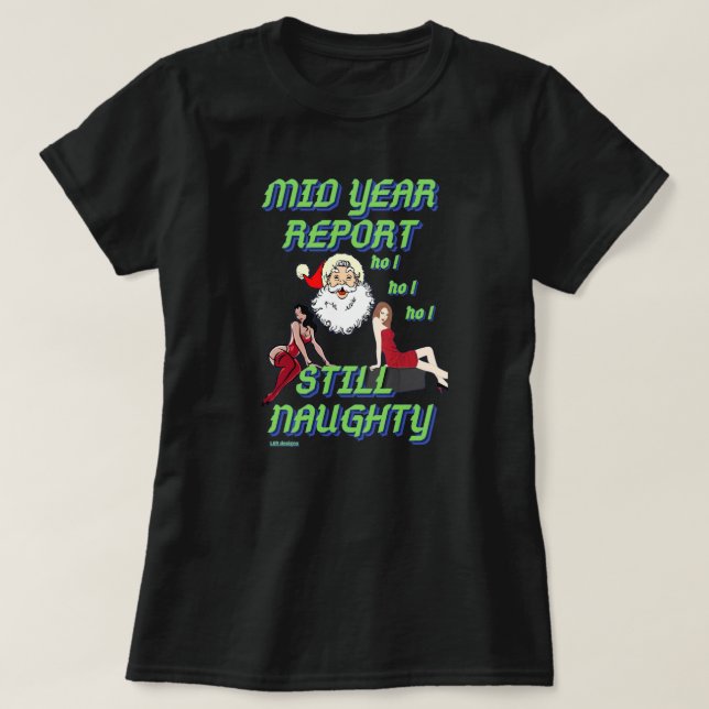 Lustigt t-shirt "SFORT NAUGHTY 2" (Design framsida)