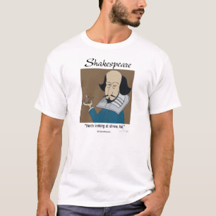 Lustigt T-shirt - Shakespear Shrews spel