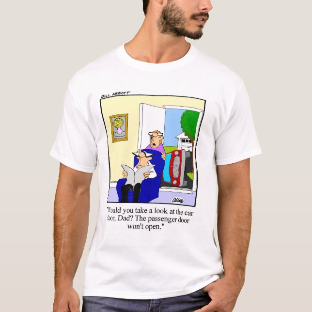 Lustigt T-Shirt! T-shirt (Framsida)