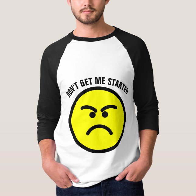 Lustigt T-Shirts, HÄMTA MIG INTE. T Shirt (Framsida)
