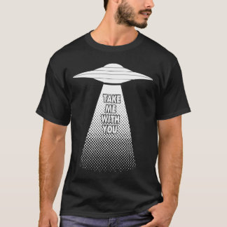 Lustigt ta mig med dig Alien UFO Kidney Conspiracy T Shirt