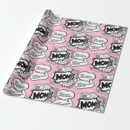 Lustigt tack för Mors dag-kort Presentpapper