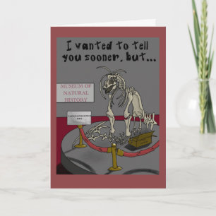 Lustigt tackkort kort