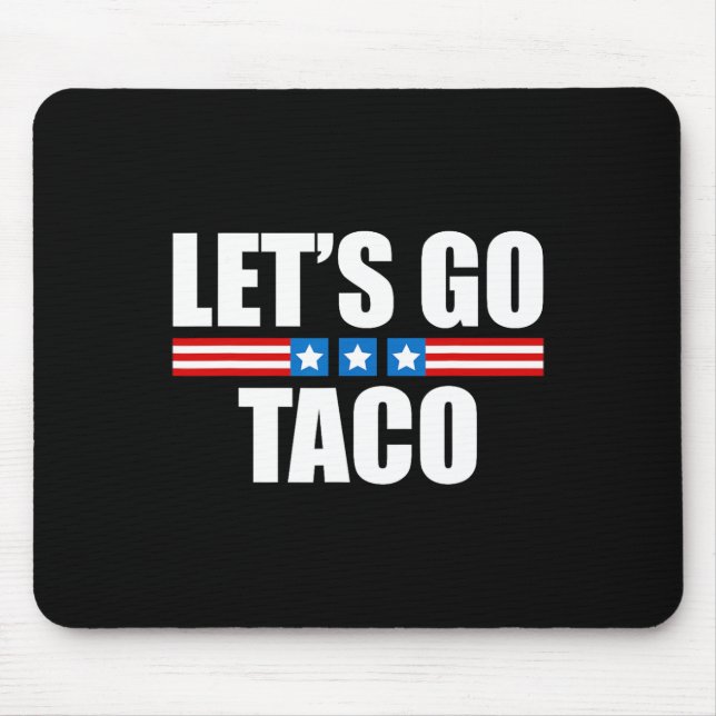 Lustigt Taco Trump Chickens Ut - 4 juli Musmatta (Framsidan)