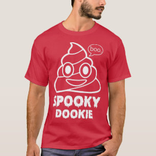 Lustigt tal Dookie Halloween Cute-talessäsong P T Shirt