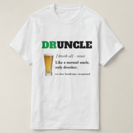 Lustigt tal - Druncle Funny farbror T Shirt