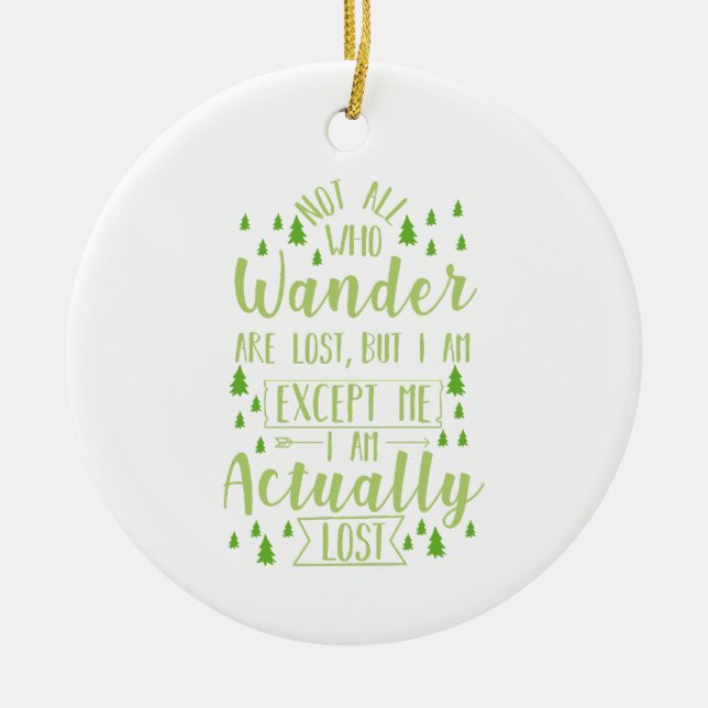 Lustigt tal julgransprydnad keramik (Framsidan)