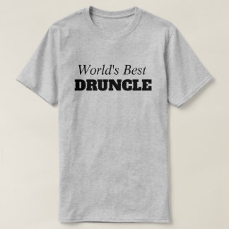 Lustigt tal - Världens bästa Druncle Funny farbror T Shirt