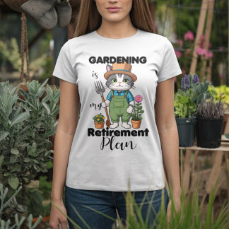Lustigt talande katt t shirt