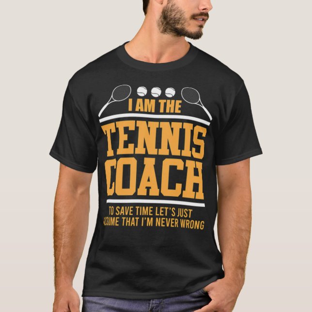 Lustigt talesätt för tennis bus Tennis basketball  T Shirt (Framsida)