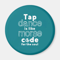 Lustigt Tap Dance Dancing Morse Code for Soul
