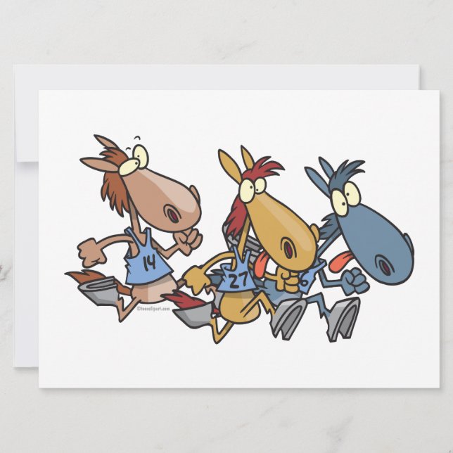 Lustigt tävla tecknad (Framsida)