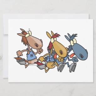 Lustigt tävla tecknad