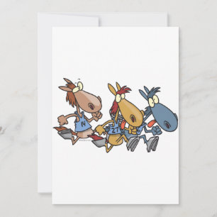 Lustigt tävla tecknad